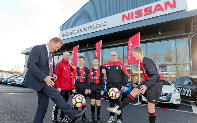 BSM Sheffield Nissan supports local football club