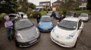 Nissan LEAF rocks down to 'Electric Avenue'