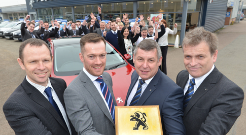 Golden Lion Award for Peugeot Banbury