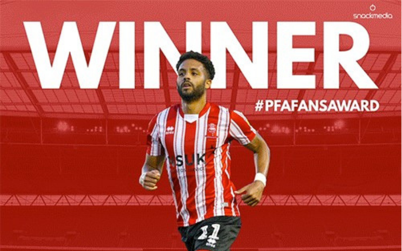 Lincoln City�s Bruno Andrade Wins League Two